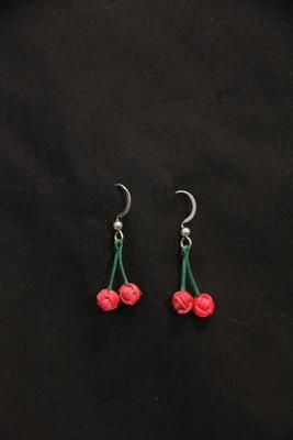 Boucles d'oreilles en suspente de parachute