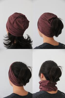 Twist top beanie