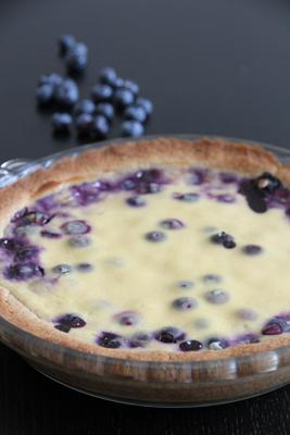 Tarte aux bleuets Finlandaise