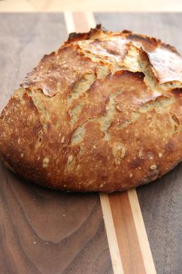 Premier pain au levain