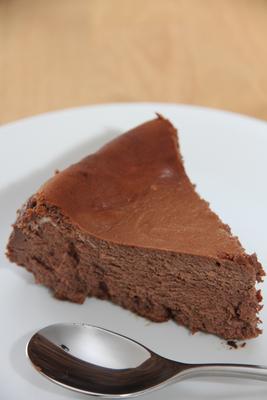 Gâteau basque au fromage, chocolat et whisky